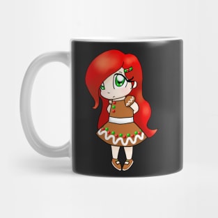 Cute Gingerbread Girl Mug